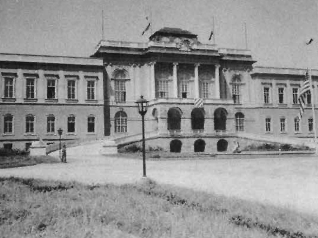 Schloss Klessheim 1945 - U.S. 3rd Infantry Division Photography WWII